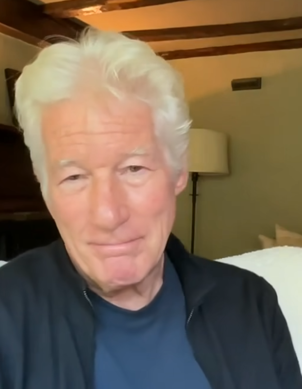 Richard Gere speaking in his video appeal with ActionAid.